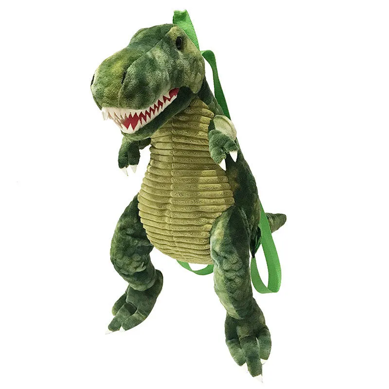 3D Dinosaur Soft Plush Backpack Children Backpack Creative Gifts