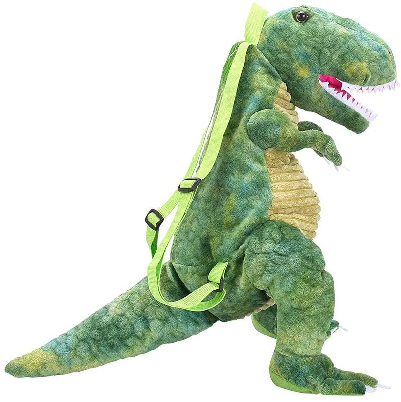 3D Dinosaur Soft Plush Backpack Children Backpack Creative Gifts