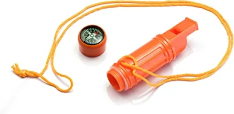 5-in-1 Orange Whistle