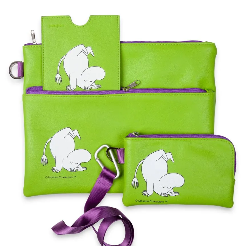 50% OFF  Moomin Green passport holder