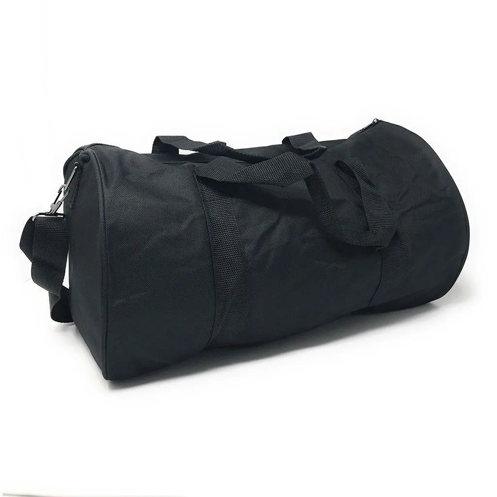 55 LOT Roll Round 18 inch Duffle Duffel Bag Travel Sports Gym Work School Carry On