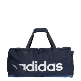 Adidas Lin Duffle M Unisex Training Bag Blue Fm6744