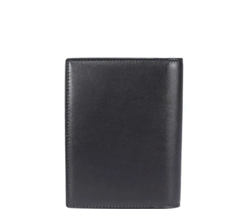 Alexander McQueen Logo Print Bifold Passport Holder