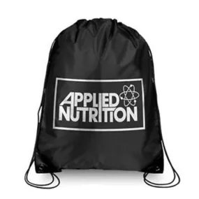 Applied Nutrition Gym Sack Bag Black