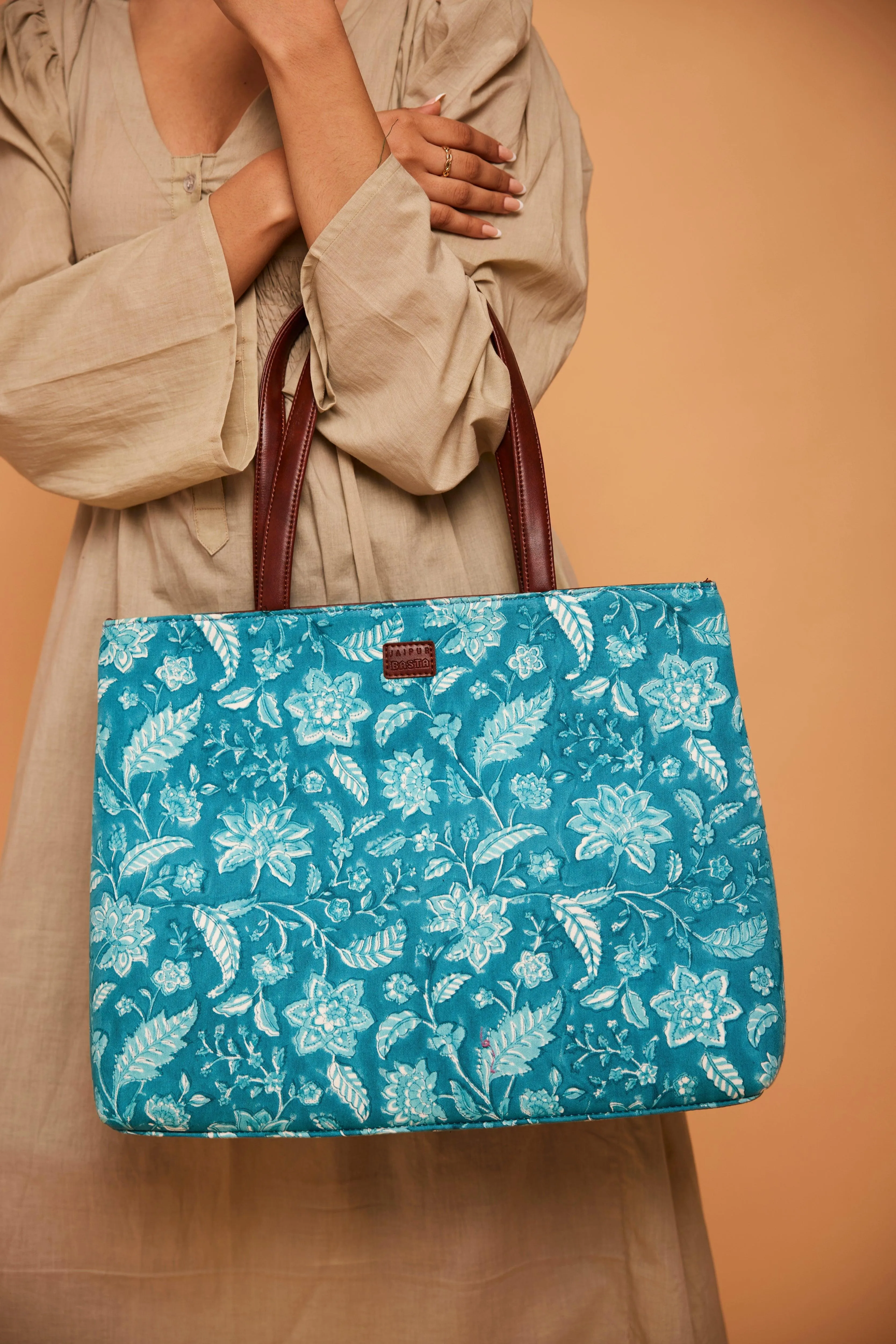 Aqua Blue All Time Tote Bag