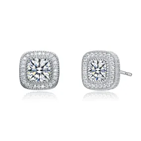 Audrey Solitaire Stud Earrings