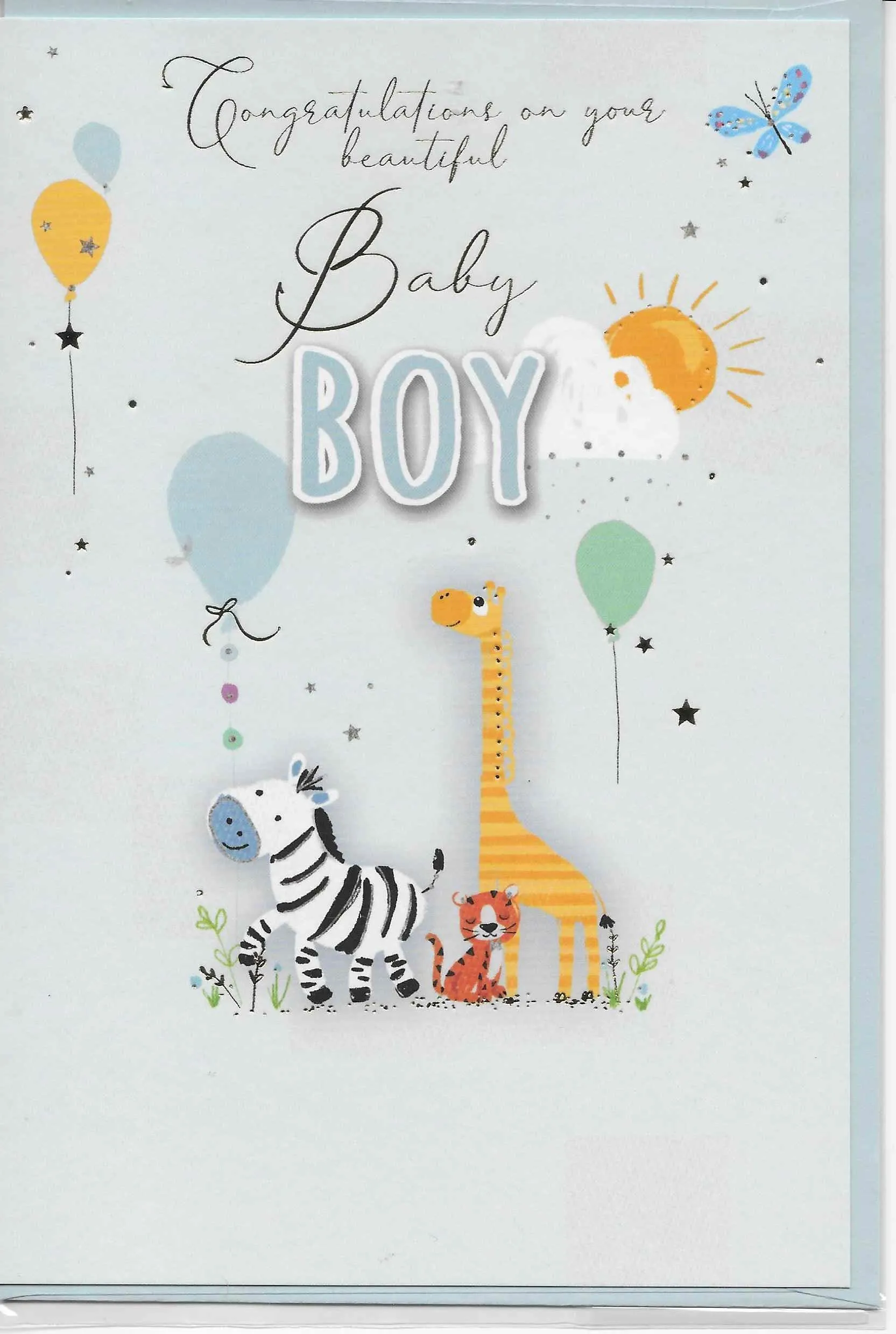 Baby Boy Greeting Card