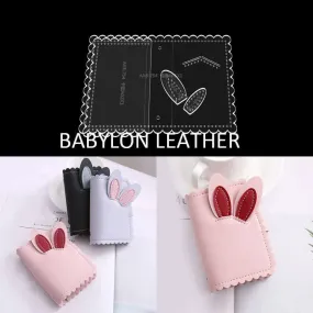 BABYLON™ Cute Card Holder Leather Making Pattern AAB-754