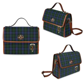 Baird Tartan Waterproof Canvas Bag with Family Crest