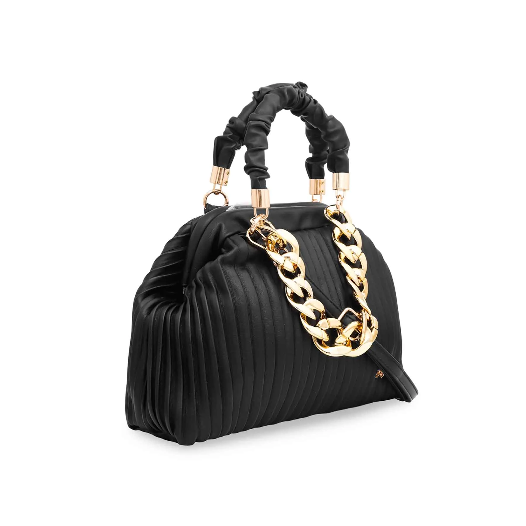 Black Formal Hand Bag P36038