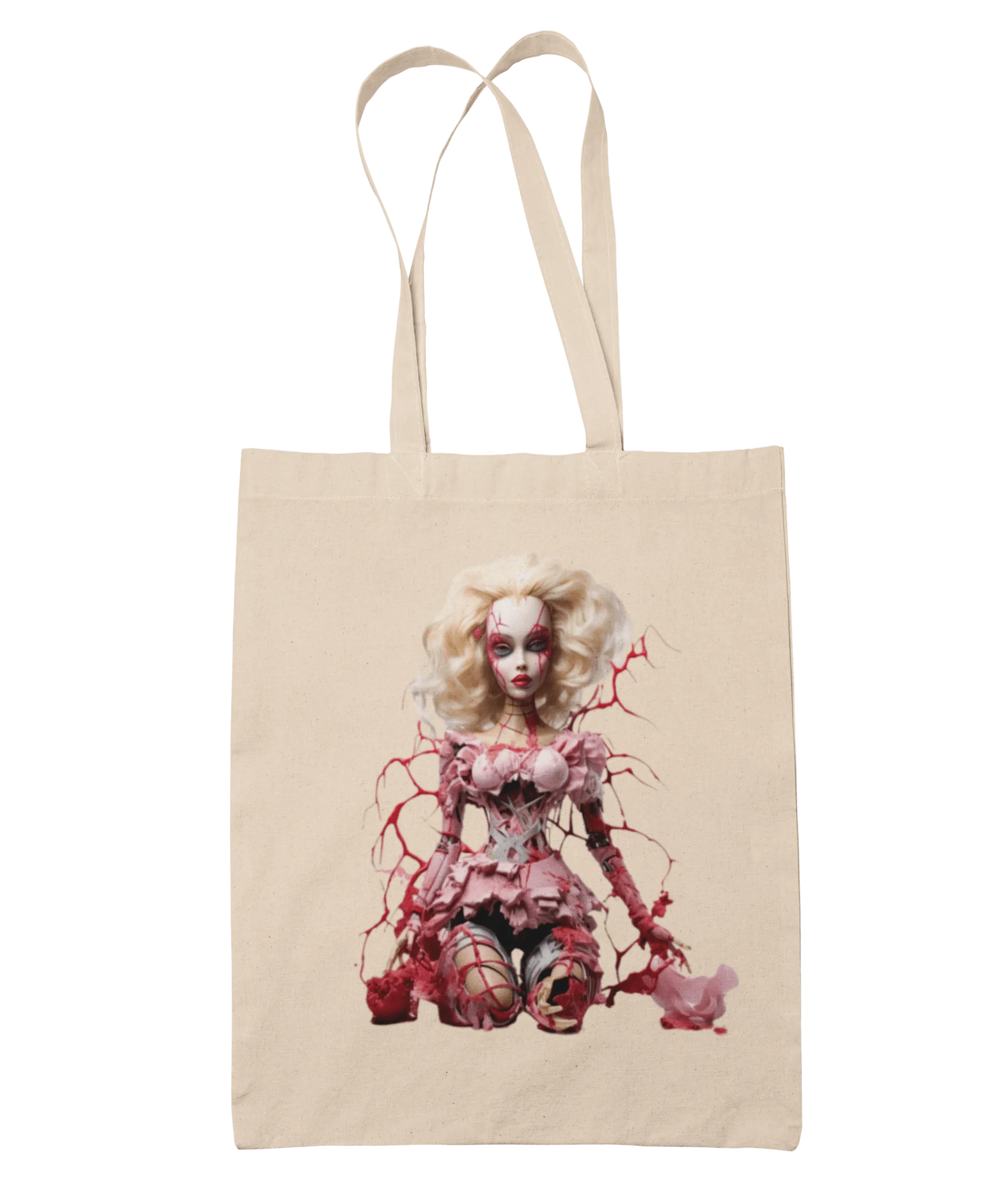 Broken Barbie Tote Bag