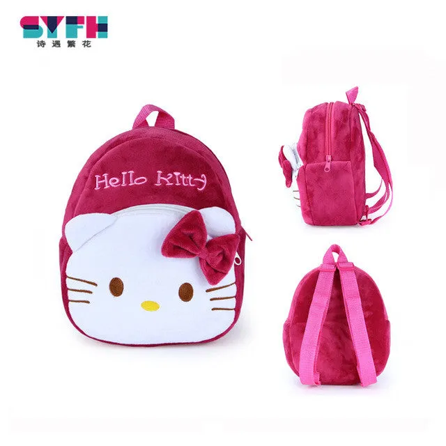 Children's Gifts Kindergarten Boy Backpack Plush Baby Children School Bags For Girls Teenagers Kid  Plush Toy Bag mochila