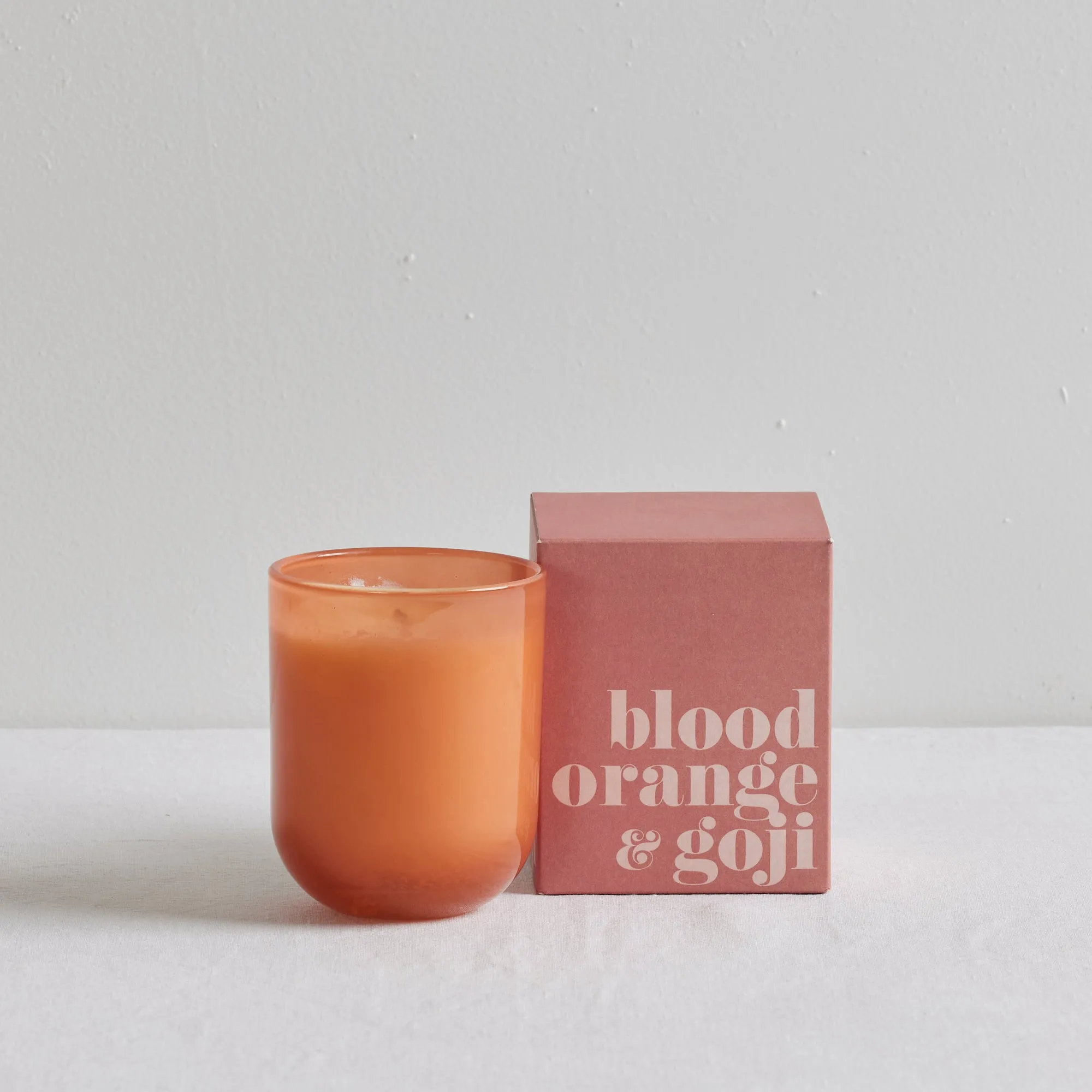 Chroma Glass Candle - Small - Blood Orange & Goji