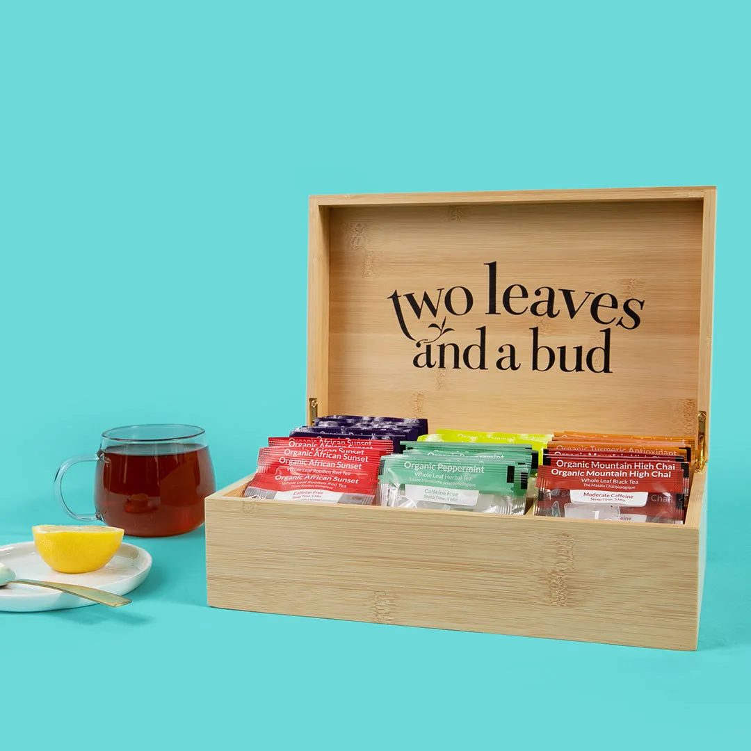 Classic Bamboo Tea Chest