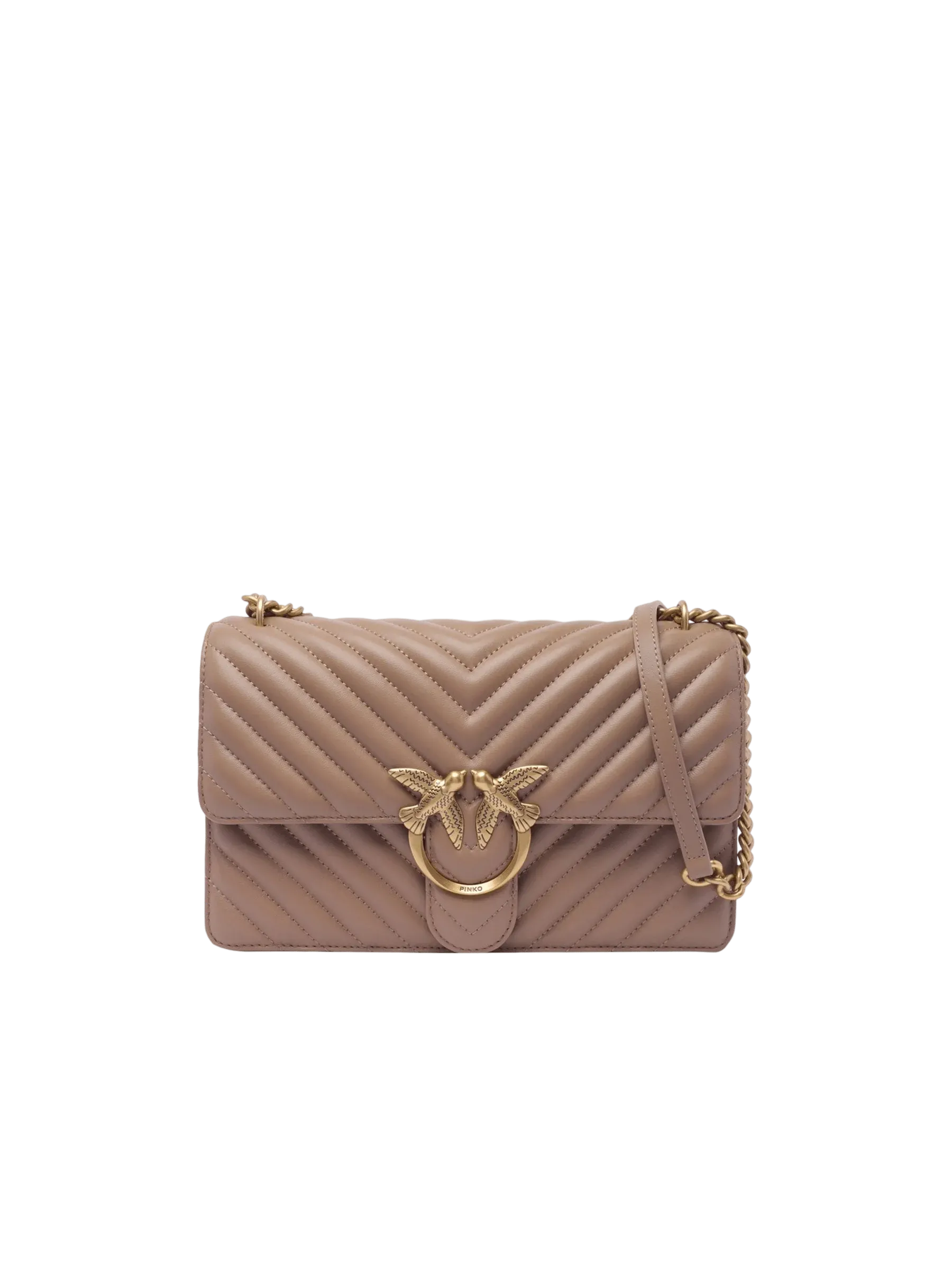 Classic Love Bag Chevron Handbag