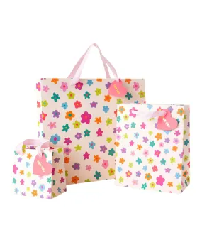 Colorful Mini Flowers Gift Bags