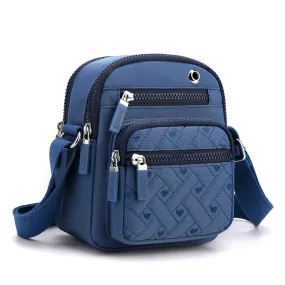 Compact Quilted Crossbody Bag