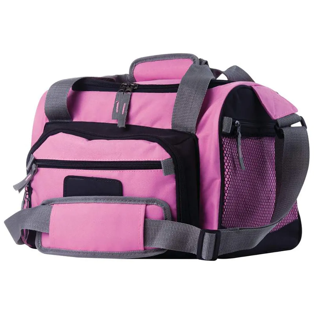 Cooler Lunch Bag Pink Removable Insulated Zip Out Liner w/ Shoulder Strap