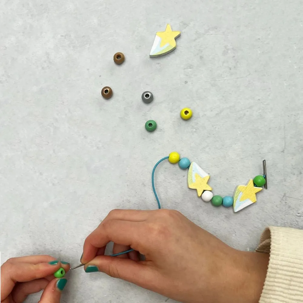 Cotton Twist Shooting Star Bracelet Making Kit