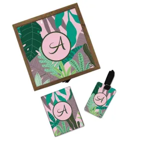 Custom Travel Gifts For Traveller'S - Pink Tropical Vibes