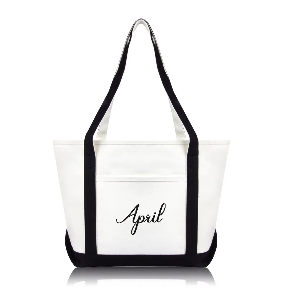 Dalix Womens Names Tote Bag