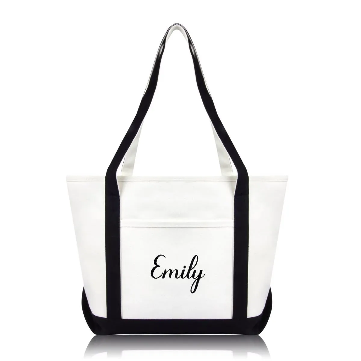 Dalix Womens Names Tote Bag