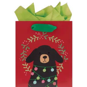 DASHING DOGS SMALL GIFT BAG