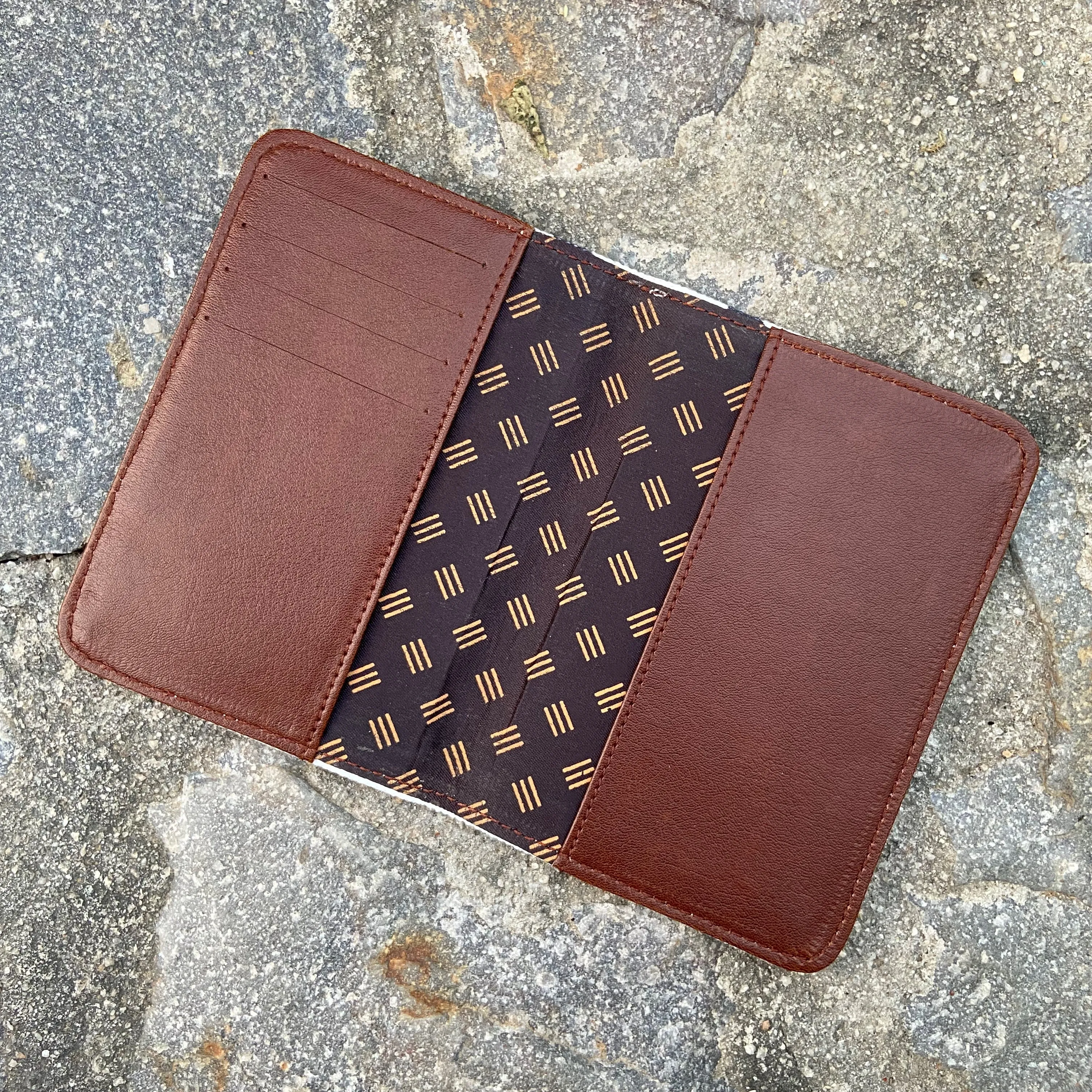 Denim Passport Holder