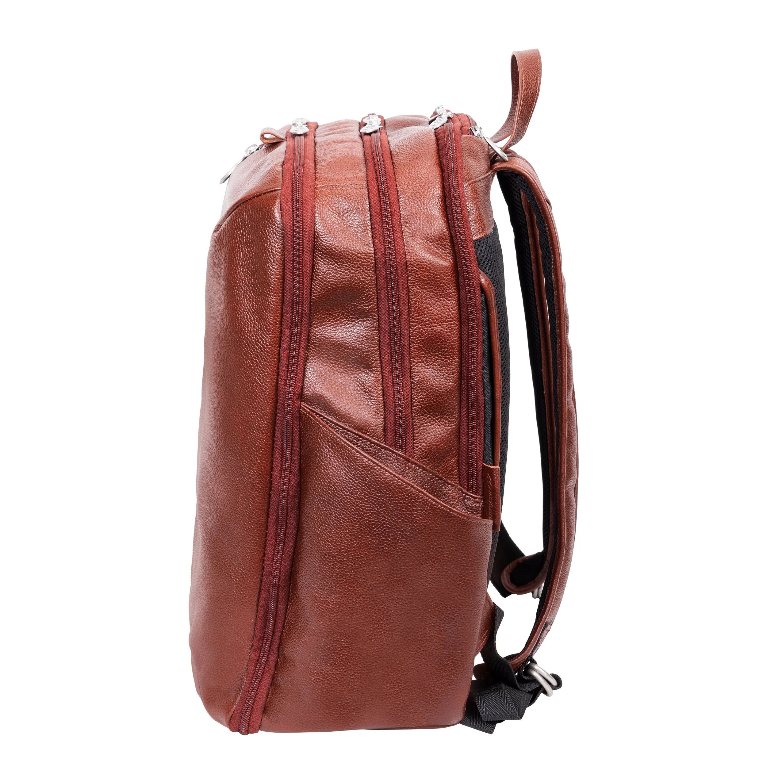 ENGLEWOOD | 17” Leather Carry-All Weekend Laptop Backpack