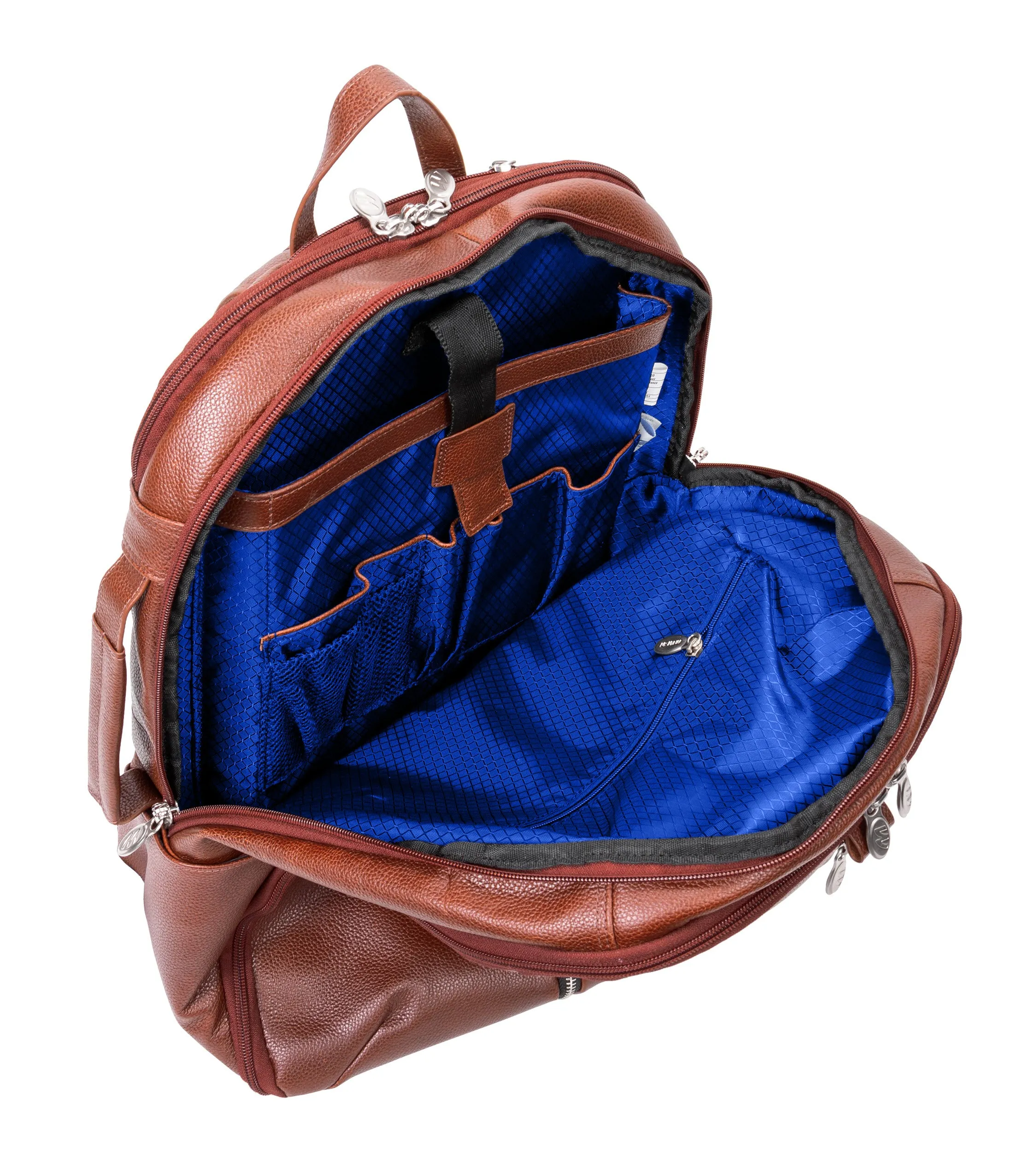 ENGLEWOOD | 17” Leather Carry-All Weekend Laptop Backpack