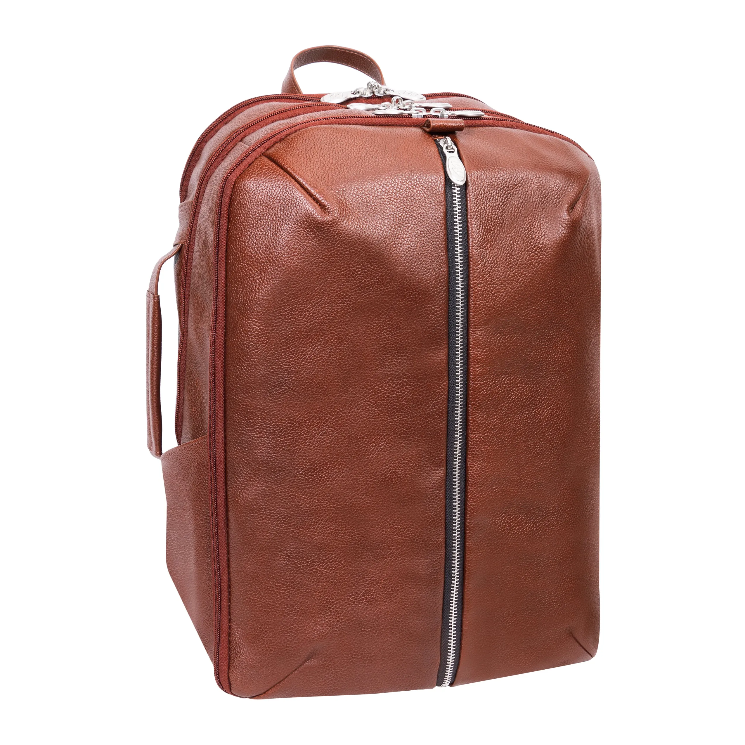 ENGLEWOOD | 17” Leather Carry-All Weekend Laptop Backpack