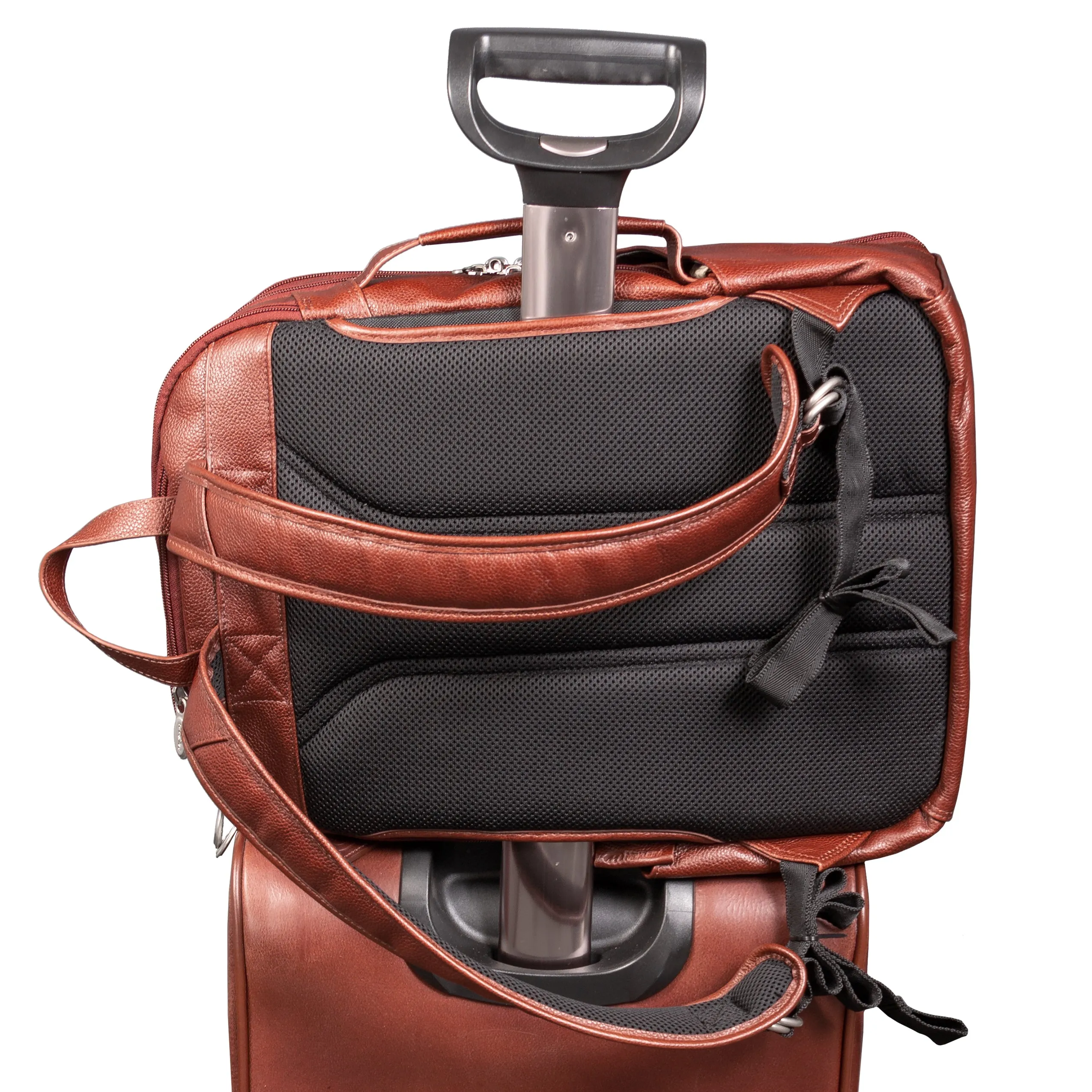 ENGLEWOOD | 17” Leather Carry-All Weekend Laptop Backpack