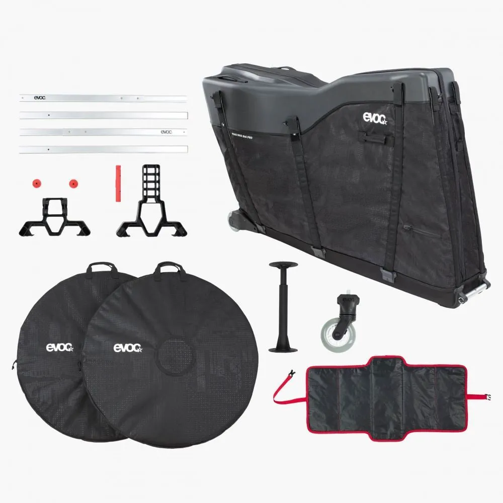 Evoc Road Bike Bag Pro for Traveling with Integrated Bikes - Black