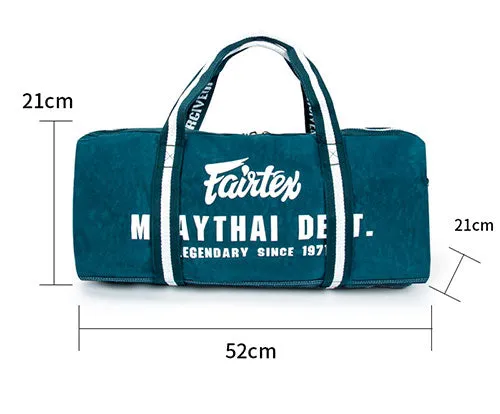 FAIRTEX BAG9 BARREL TRAINING GYM SPORTS BAG 2 Colours 52 x 21 x 21 cm