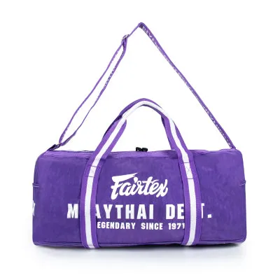 FAIRTEX BAG9 BARREL TRAINING GYM SPORTS BAG 2 Colours 52 x 21 x 21 cm