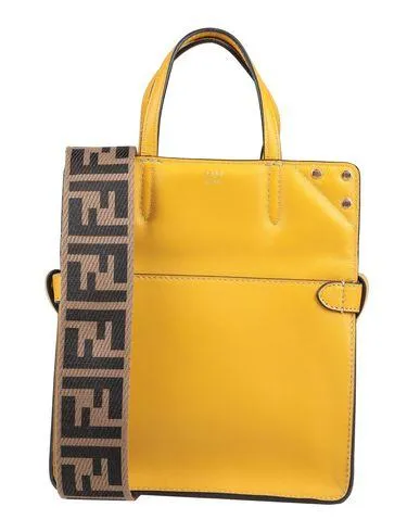 Fendi Women Handbag Ochre -- --