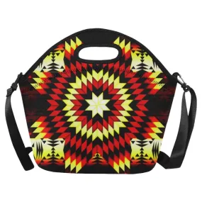 Fire Colors Neoprene Lunch Bag/Large