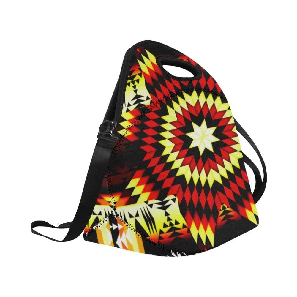 Fire Colors Neoprene Lunch Bag/Large