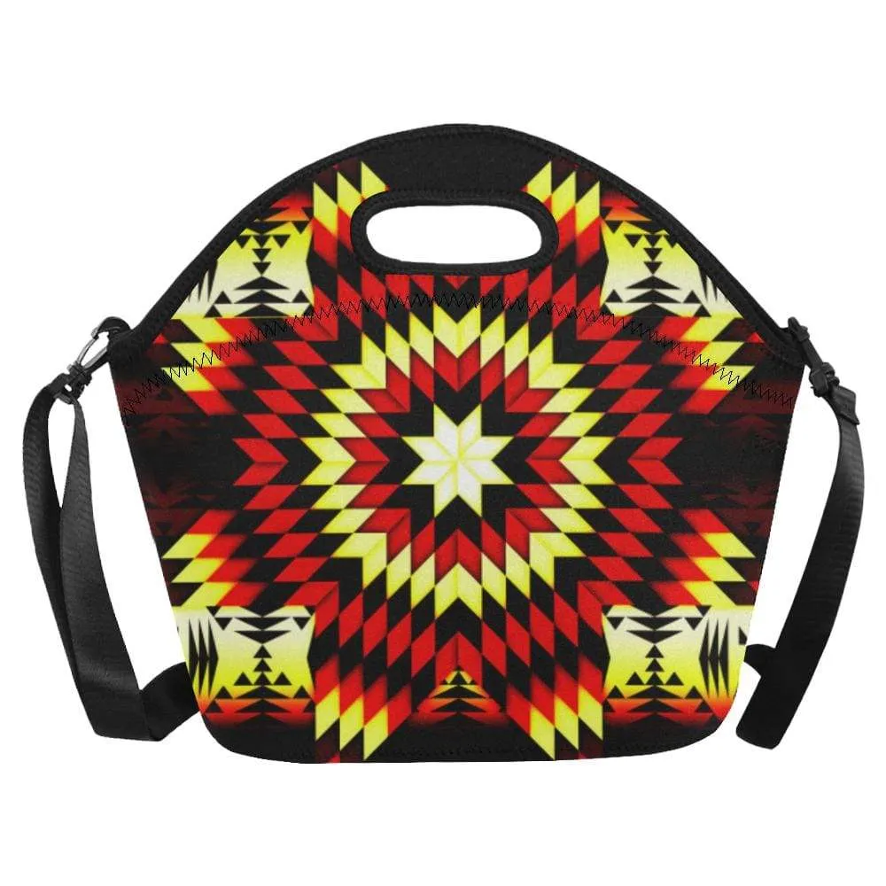 Fire Colors Neoprene Lunch Bag/Large