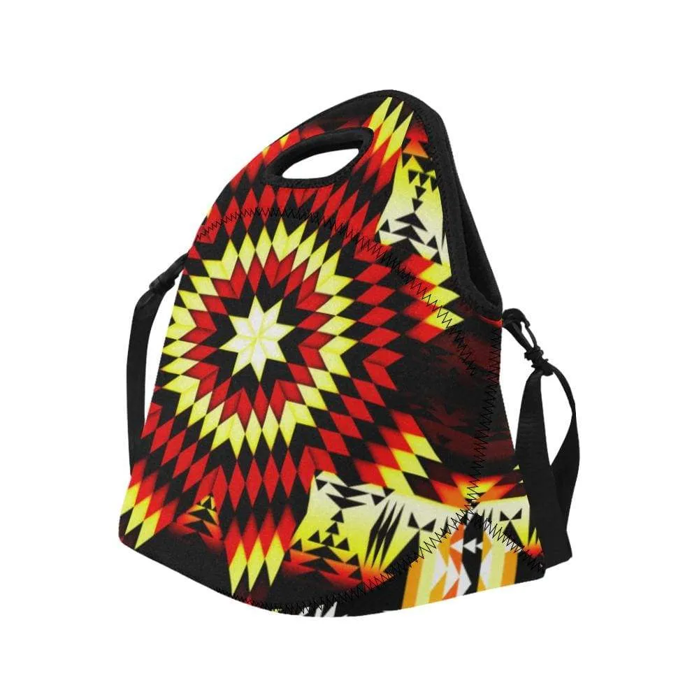 Fire Colors Neoprene Lunch Bag/Large