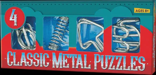 Four Classic Metal Puzzles