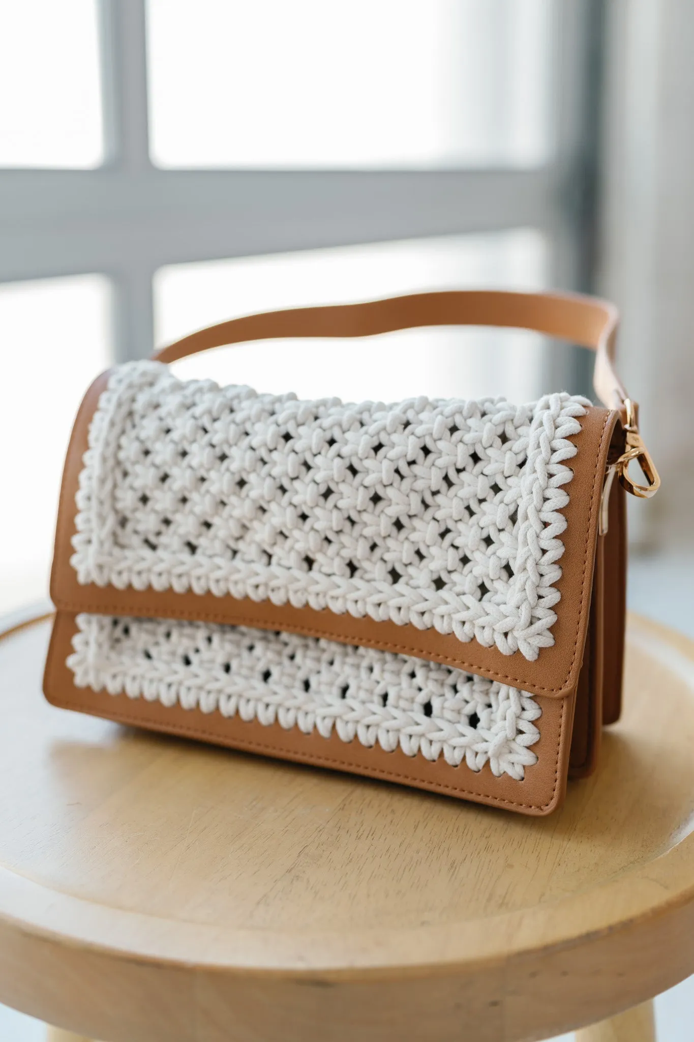 Gianna Macrame Crossbody