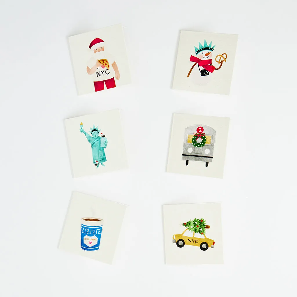 Gift Cards NYC Minis Set of 6