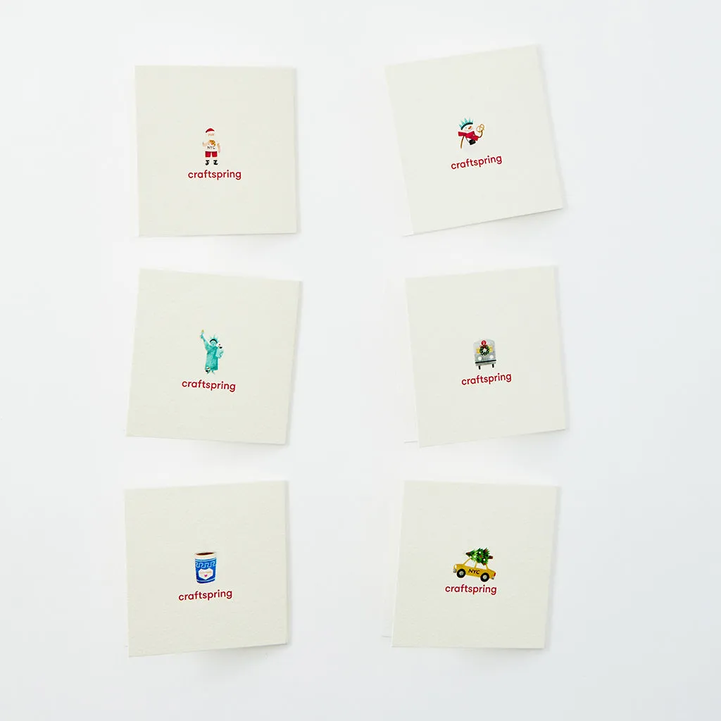 Gift Cards NYC Minis Set of 6