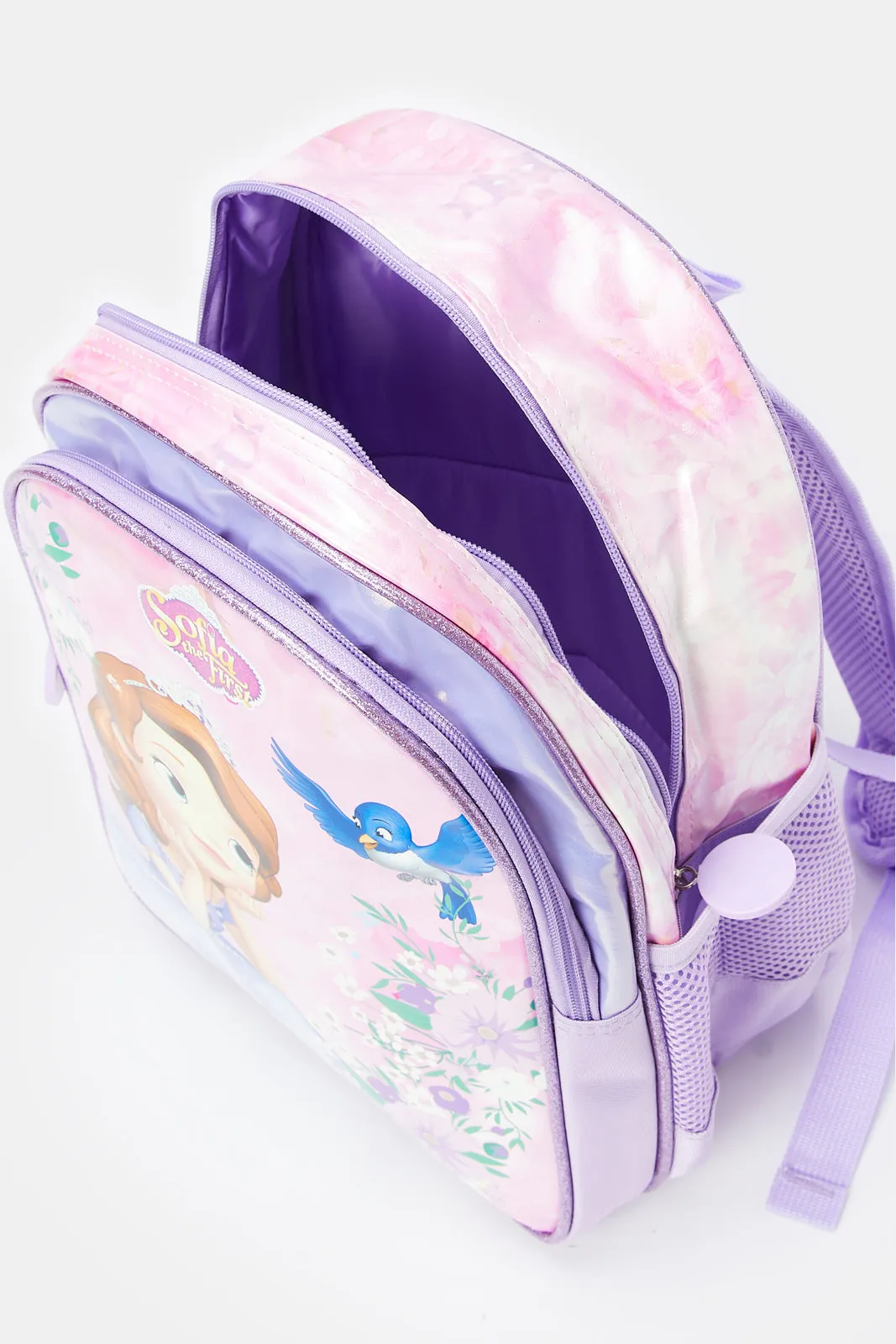 Girls Purple Sofia The First Backpack (13 Inch)