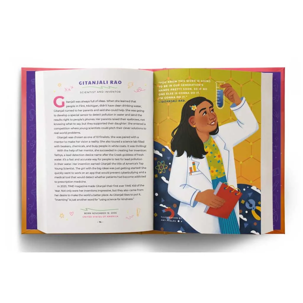 Good Night Stories for Rebel Girls: 100 Inspiring Young Changemakers