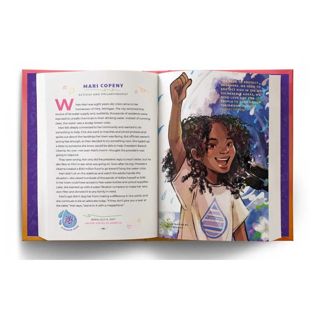 Good Night Stories for Rebel Girls: 100 Inspiring Young Changemakers