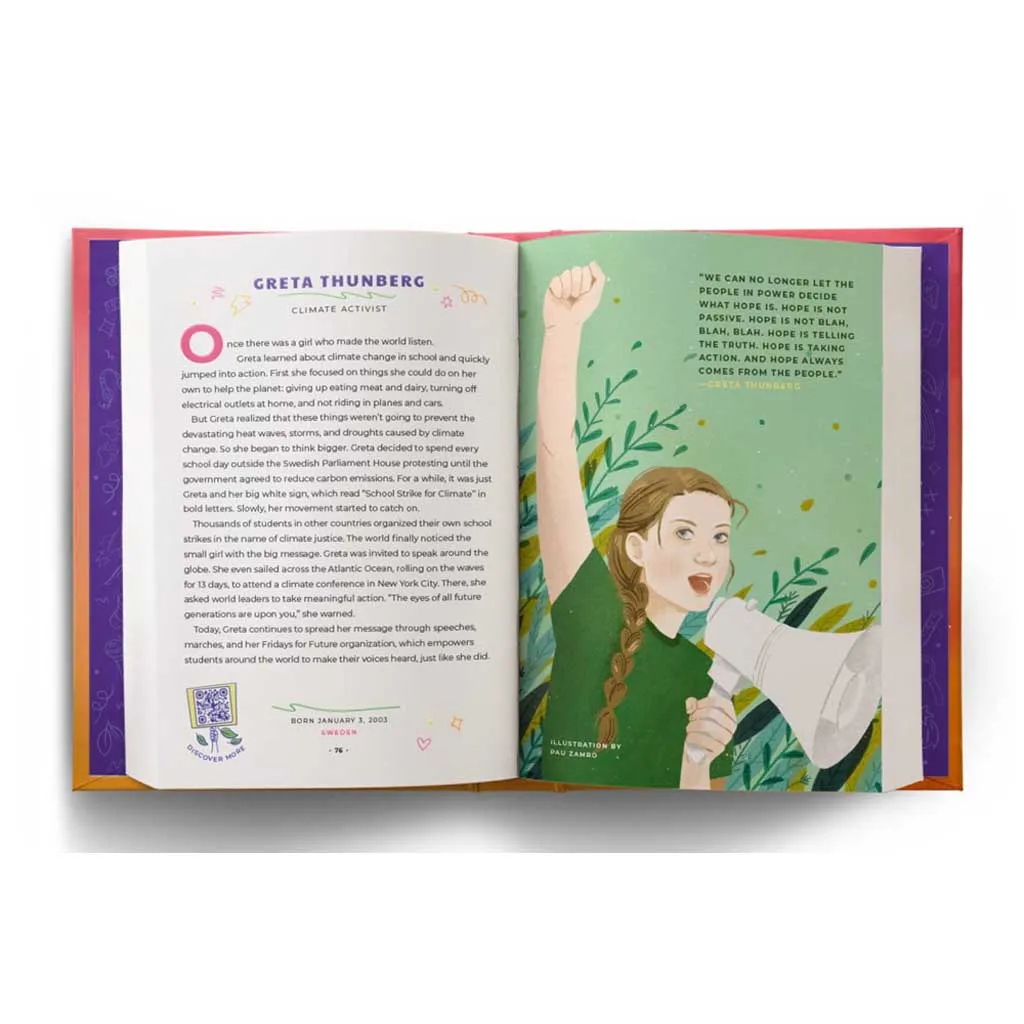 Good Night Stories for Rebel Girls: 100 Inspiring Young Changemakers