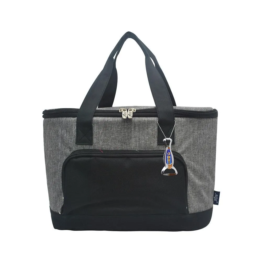 Gray Crosshatch NGIL Medium Size Cooler Bag