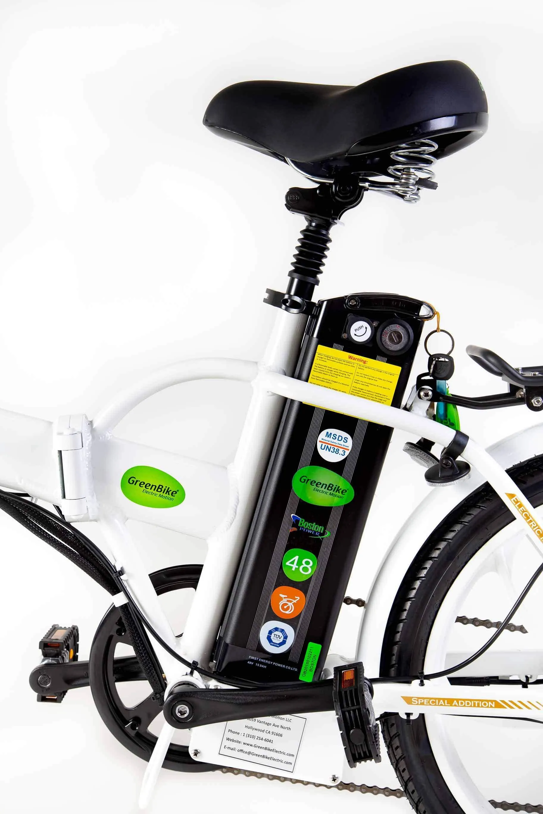 GreenBike Legend HD 350W 48V Folding Electric Bike